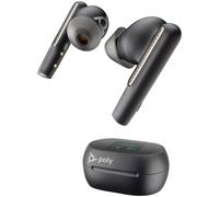 HP Poly Voyager Free 60+ UC M - Écouteurs sans fil avec micro - intra-auriculaire - Bluetooth - Suppresseur de bruit actif - noir de charbon Noir de charbon G