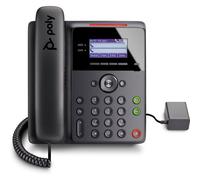 HP Poly Edge B10 - Téléphone VoIP avec ID d'appelant/appel en instance - à 5 voies capacité d'appel - SIP, SDP - 8 lignes - noir