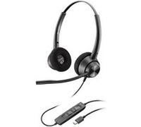 HP Poly EncorePro 320 - EncorePro 300 series - micro-casque - sur-oreille - filaire - USB-C - noir - Conformité TAA - Works With Chromebook Certified Noir G