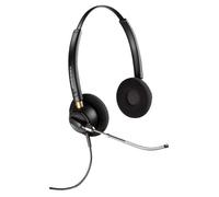 HP Poly EncorePro 520V - EncorePro 500 series - micro-casque - sur-oreille - filaire - jack 3,5mm - noir - Certifié pour Skype for Business, certifié UC