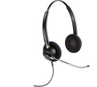 HP POLY EncorePro 520V On-Ear Wired Headset - Black - Skype for Business Certified