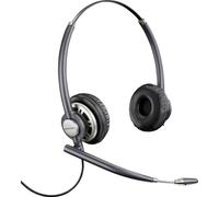 HP Poly EncorePro HW720 Micro-casque supra-auriculaire filaire Stereo gris, argent Suppression du bruit du microphone ordinateur