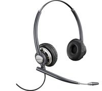 HP POLY EncorePro HW720 On-Ear Headset - USB-A Connection - Black