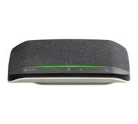 Poly Haut-parleur Sync 10 – Main libre filaire USB-C/USB-A – Argent