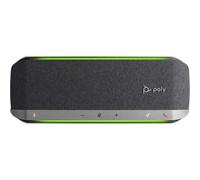 HP Poly Haut-parleur Poly Sync 40+ certifié Microsoft Teams USB-A USB-C +adaptateur BT700 USB-A, Téléphone mobile / PC, Argent, 55 dB, 1,05 m, Tactile