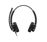 Poly Micro-casque Mission 425 sur-oreille filaire Suppresseur de bruit actif USB-A/USB-C noir