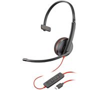 HP Poly Micro-casque monaural USB-C Poly Blackwire 3210 (lot)