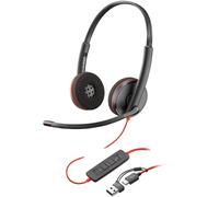 HP Poly Micro-casque Poly Blackwire 3225 stéréo USB-A