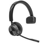 Poly Casque Savi 7410 Office UC – DECT sans-fil 3 voies mono 1 écouteur + socle Noir