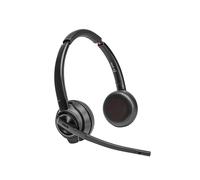HP Poly Micro-casque Poly Savi 8420 Office stéréo DECT 1 880-1 900 MHz, Sans fil, Bureau/Centre d'appels, 160 g, Casque, Noir 8L5B2AA