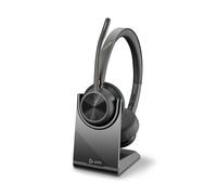 HP Poly Micro-casque Poly Voyager 4320 USB-C + dongle BT700 + base de chargement, Avec fil &sans fil, 20 - 20000 Hz, Appels/Musique, 158 g, Casque, No