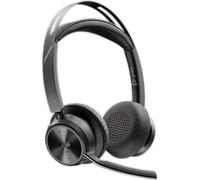HP Poly Micro-casque Poly Voyager Focus 2 USB-C-C certifié Microsoft Teams + adaptateur USB-C/A +base de chargement