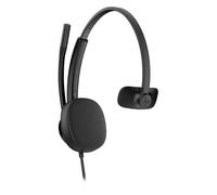 Poly Casque USB mono Mission 415 – USB-C/adaptateur USB-A, micro anti‑bruit, audio large bande