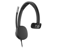 HP Poly Mission 615 - Mission 600 Series - micro-casque - sur-oreille - filaire - USB-A, USB-C - noir - certifié Zoom, Works With Chromebook Certified, Certifié Google Meet, certifié pour Microsoft Te
