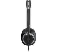 Poly micro-casque Mission 615 USB-C mono sur-oreille filaire noir certifié Zoom