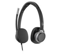 Poly Mission 625 - Mission 600 Series - micro-casque - sur-oreille - filaire - USB-C, USB-A - noir - certifié pour Microsoft Teams Open Office,
