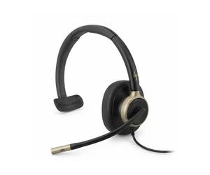 HP Poly Mission 815 USB-C Mono ANC Casque mono USB-C pour le bureau et les communications unifiées avec ANC, 3 microphones et voyant « occupé », conçu