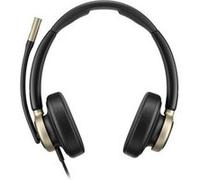 HP Poly Mission 825 - Mission 800 Series - micro-casque - sur-oreille - filaire - Suppresseur de bruit actif - USB-A, USB-C - noir - Certifié pour Microsoft Teams, Works With Chromebook Certified, cer