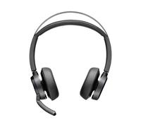 HP POLY Poly Micro-casque Voyager Focus 2 USB-C-C + adaptateur USB-C/A + base de chargement, Sans fil, Business/Everyday, 175 g, Casque, Noir 9T9J5AA