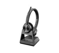 HP Poly POLY Savi 7320-M Office Stereo DECT 1880-1900 MHz Headset - Kopfh?rer Kabellos Kopfband - Anrufe/Musik - Bluetooth - Schwarz(215201-05)