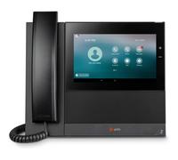 HP POLY POLY Téléphone multimédia professionnel CCX 600 avec Open SIP et compatible PoE, Téléphone IP, Noir, Combiné filaire, 24 lignes, LCD, 17,8 cm (7') 82Z
