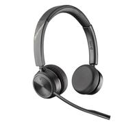 HP POLY Savi 7220 Office Wireless DECT On-Ear Headset - Black
