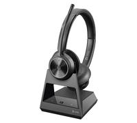 HP Poly Savi 7320 Office - Savi 7300 series - micro-casque - sur-oreille - DECT - sans fil - noir