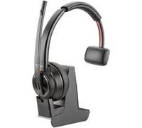 HP Poly Savi 8210 Office - Savi 8200 series - micro-casque - sur-oreille - DECT / Bluetooth - sans fil - Suppresseur de bruit actif - noir - certifié Zoom Noir G