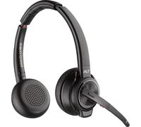 HP Poly Savi 8220 Casque sans fil Bandeau Bureau/Centre d'appels Bluetooth Station de charge Noir (8Y9C4AA#ABB)