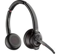 HP Poly Savi 8220-M Office - Savi 8200 series - micro-casque - sur-oreille - DECT / Bluetooth - sans fil - Suppresseur de bruit actif - noir - Certifié pour Microsoft Teams, Certifié Google Meet, Work