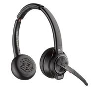 HP Poly Savi 8220-M Office - Savi 8200 series - micro-casque - sur-oreille - DECT / Bluetooth - sans fil - Suppresseur de bruit actif - noir - Certifié pour Microsoft Teams, Certifié Google Meet...