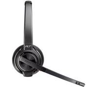 HP Poly Savi 8220 - Savi 8200 series - micro-casque - sur-oreille - DECT / Bluetooth - sans fil - USB-A via adaptateur Bluetooth - noir - certifié Zoom, certifié UC Noir G