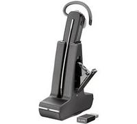 HP Poly Savi 8245 - Savi 8200 series - micro-casque - intra-auriculaire - convertible - DECT / Bluetooth - sans fil - USB-A via adaptateur DECT - noir - certifié Zoom Noir G