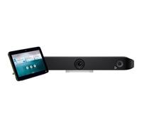 HP Poly Studio X52 - Barre vidéo tout-en-un (barre vidéo, contrôleur tactile Poly TC10) - blanc - power adapter included