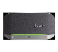 HP Poly Sync 20+ - Haut-parleur intelligent - Bluetooth - filaire, sans fil - USB-C - argent, noir Noir, Argent, Noir, Argent G