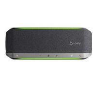 HP Poly Sync 40 - Haut-parleur intelligent - Bluetooth - sans fil, filaire - argent - certifié Zoom Argent, Argent G