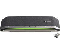 Poly Haut-parleur intelligent SYNC 40+ USB-A Bluetooth Certifié pour Microsoft Teams Argent