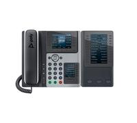 HP Poly Téléphone IP Poly Edge E400 compatible PoE, Téléphone IP, Noir, Combiné filaire, 8 lignes, IPS, 8,89 cm (3.5') 82M93AA