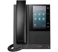 HP Poly Téléphone multimédia professionnel Poly CCX 505 avec Open SIP et compatible PoE
