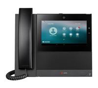 HP Poly Téléphone multimédia professionnel Poly CCX 700 avec Open SIP et compatible PoE