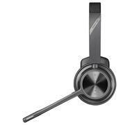 HP Poly Voyager 4310 UC Mono Micro-casque supra-auriculaire Bluetooth Mono noir Noise Cancelling volume réglable, avec station