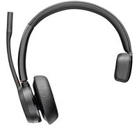 HP Poly Voyager 4310 USB-A Headset +BT700 Dongle Micro-casque supra-auriculaire Bluetooth Mono noir Noise Cancelling volume réglable, mise en sourdine du
