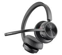 HP Poly Voyager 4320-M - Voyager 4300 UC series - micro-casque - sur-oreille - Bluetooth - sans fil, filaire - USB-C - noir - Certifié pour Microsoft Teams, certifié Zoom