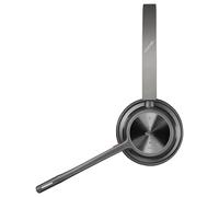 HP Poly Voyager 4320 UC Stereo Micro-casque supra-auriculaire Bluetooth Stereo noir Noise Cancelling volume réglable, avec