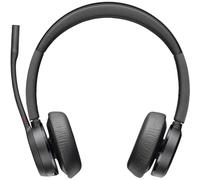 HP Poly Voyager 4320 UC Stereo USB-A Headset +BT700 USB-A Adapter +Charging Stand