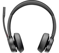 HP Poly Voyager 4320 USB-A Headset +BT700 Dongle Micro-casque supra-auriculaire Bluetooth Stereo noir volume réglable, mise en sourdine du microphone ordinateur
