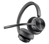 HP Poly Voyager 4320 - Voyager 4300 series - micro-casque - sur-oreille - Bluetooth - sans fil, filaire - USB-C - noir - Certifié pour Microsoft Teams, certifié Zoom