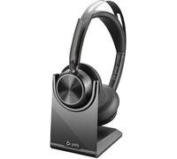 HP Poly Voyager Focus 2 Micro-casque supra-auriculaire Bluetooth Stereo noir Noise Cancelling micro-casque ordinateur