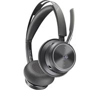 HP Poly Voyager Focus 2 Micro-casque supra-auriculaire Bluetooth Stereo noir Noise Cancelling micro-casque ordinateur
