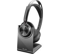 HP Poly Voyager Focus 2 Micro-casque supra-auriculaire Bluetooth Stereo noir Noise Cancelling micro-casque ordinateur